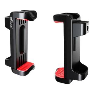 创新金属云台手机夹热靴单反相机外接显示屏监视器横竖拍取景直播三脚架支架摄影双冷靴固定夹