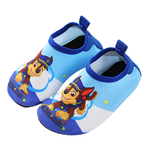 汪汪队儿童地板袜鞋宝宝男童室内透气软底防滑隔凉袜套女童地板鞋