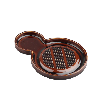 鲜现磨现吃日本万古烧研磨器陶瓷