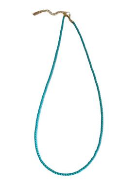 天然绿松石项链女简约气质ins