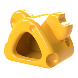 宠尚天仓鼠窝夏季降温金丝熊专用陶瓷躲避窝小仓鼠大号睡觉冰屋