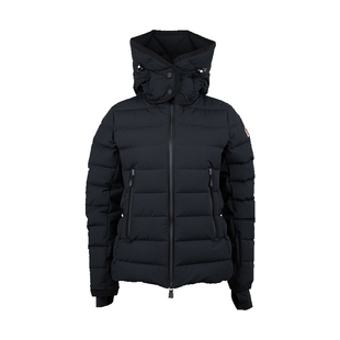 Moncler蒙口女士保暖防寒修身连帽立领排骨羽绒服女2026年新款