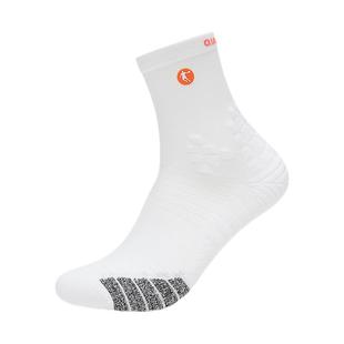 乔丹耀火红跑步长袜女生2026春季新款商场同款透气吸汗运动袜子