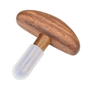 实木点穴锥小巧便携足底足疗棒疏通脚底穴位棒家用工具经络按摩器