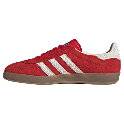 Adidas阿迪达斯GAZELLE INDOOR T头鞋复古红色休闲运动板鞋IF1808