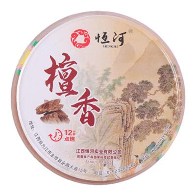恒河12小时檀香盘香卫生间去味香