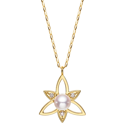 CIRCLEAkoya海水珍珠项链