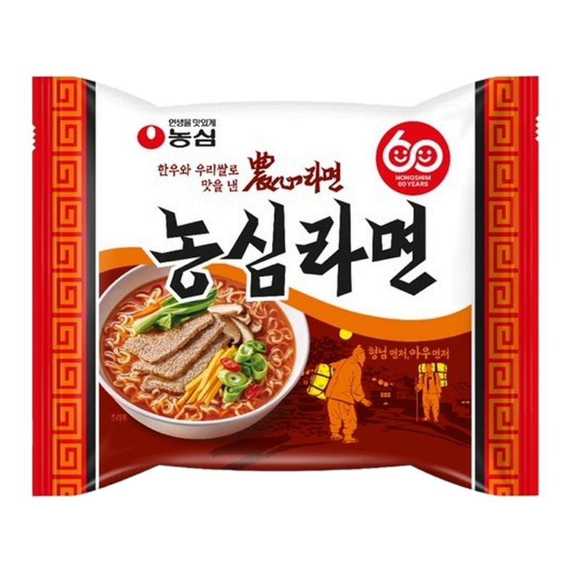 韩国直邮60周年纪念款农心辛拉面