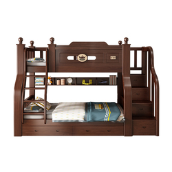 全实木上下床双层床两层高低床