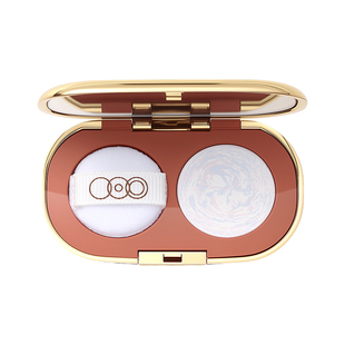 OUT OF OFFICE云纱柔雾蜜粉饼定妆ooo柔焦提亮脸部散粉带粉扑