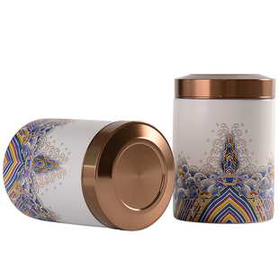 迷你随身旅行茶叶罐存储密封罐陶瓷便携礼盒装小号茶叶盒家用茶罐