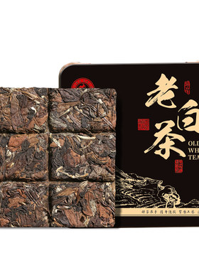 百寿芽老白茶小方片30g