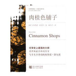 正版肉桂色铺子布鲁诺舒尔茨著施奇平译