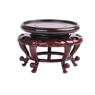 红木红酸枝紫檀花梨实木手工工艺品茶杯茶壶花瓶花盆摆件盆景底座