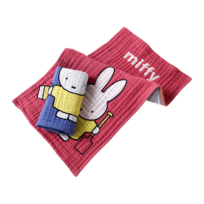 金号方巾童巾纯棉防螨抗菌