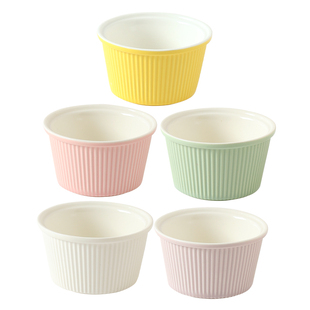 川岛屋舒芙蕾烤碗空气炸锅烤箱专用碗烘焙甜品陶瓷小碗焦糖布丁杯