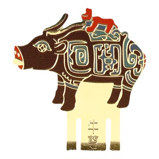 陕西历史博物馆文创书签古典中国风金属精美文具礼品西安旅游纪念品女生开学季创意小礼品