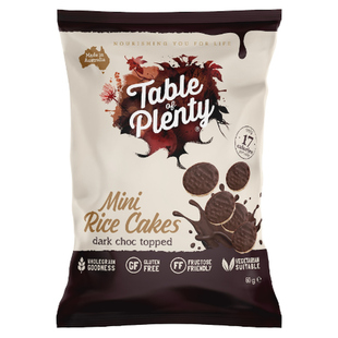 KC澳洲代购Table of Plenty 无麸质牛奶巧克力涂层米饼 零食低卡