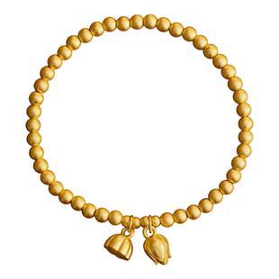 金包银两世欢古法传承手链实心时尚女手串节日生日送老婆女友礼物