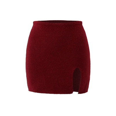 Heirloom性感羊毛针织短裙