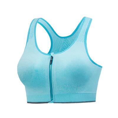 运动跑步健身聚拢内衣女文胸前拉