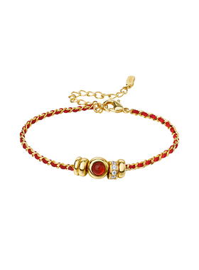 ARSIS红绳平安豆手链本命年