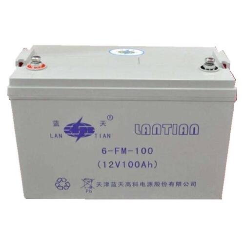 蓝天蓄电池6FM5512V55AH机房UPS电源配套消防照明EPS直流屏