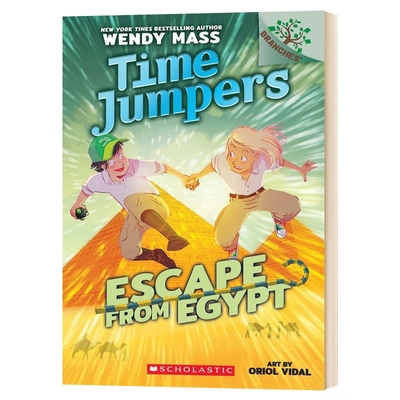 时间旅行者2 英文原版 Escape from Egypt Time Jumpers #2 学乐大树系列 英文版 进口英语书籍儿童全英语书