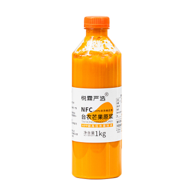NFC冷冻台农芒果原浆冷冻芒果汁