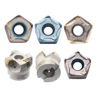 刃天下数控刀片PNMU090508-GM通用五角双面铣刀钢件不锈钢加工