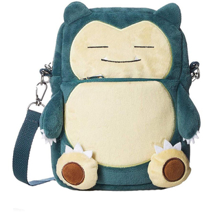 日本正版pokemon宠物小精灵卡比兽耿鬼卡包单肩包斜挎包小包包