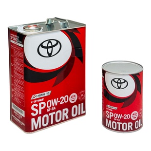 日本丰田原厂机油纯牌0W20机油雷克萨斯5W30原装正品铁罐进口