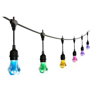 nanoleaf奇光万物智能阳台庭院子户外rgb彩光防水节日氛围串灯泡