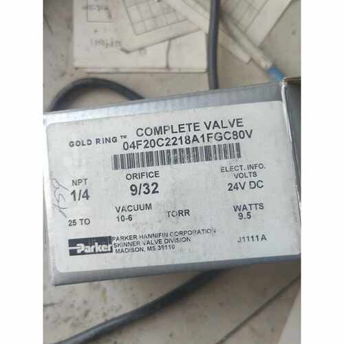 派克04f20c2218a17fgc80v电磁阀一个如图