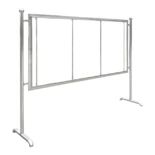 不锈钢宣传栏公告栏公示栏户外可移动室内广告牌展架展板学校定制