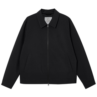 【防泼水行政夹克】杰克琼斯外套男款2026年春季新款翻领上衣男装