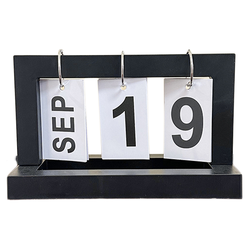 2025新款创意翻页日历摆件ins台历简约高级感小众办公桌面装饰品