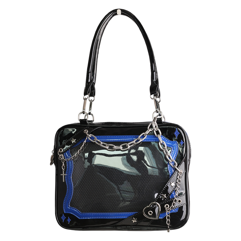 LovelyLota原创 链爱游戏方形亚文化Y2K辣妹痛包单肩斜挎包 现货