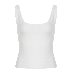 WEEKEEP 街头辣妹性感纯色基础薄款可叠穿吊带背心女修身显瘦上衣