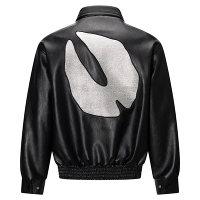 AFGK×乐透人生GT:即刻入戏 翻领皮衣秋季美式街头潮牌复古外套