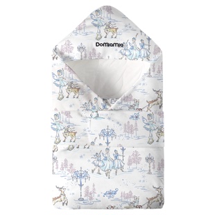 Domiamia婴儿可拆卸内胆包被秋冬新生抱被全棉宝宝加厚防风A类