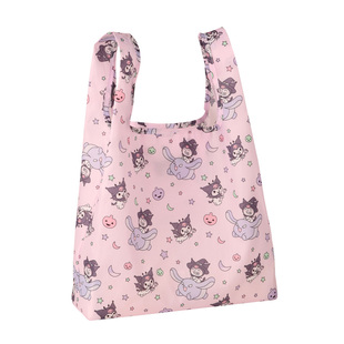 可爱卡通迷你小号购物袋折叠便携环保手提袋散步便当饭盒手拎布包