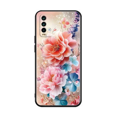 秋昊适用于红米Note9 4G手机壳m2010j19sc花卉n0te9唯美redminote9防摔noet9保护套hmnt9春天M2010J19SC好看n