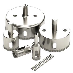 玻璃开孔器金刚砂瓷砖6mm陶瓷大理石专用玻化砖手电钻打孔器钻头