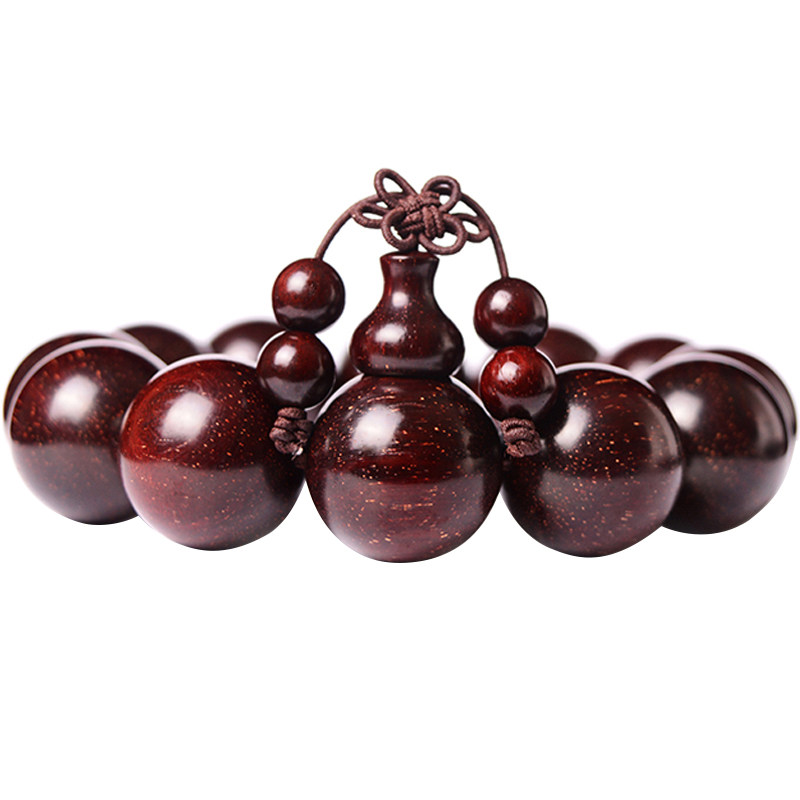 佛尘轩正品小叶紫檀满金星老料手串高油高密2.0收藏级文玩木串珠