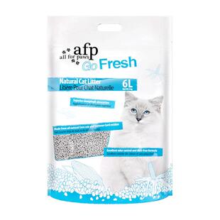 AFP猫砂玉米豆腐猫砂除臭低尘不粘底植物细颗粒猫沙可冲厕所包邮