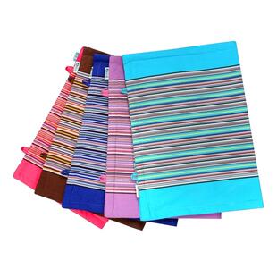 老粗布棉枕套荞麦枕儿童枕头套单个大号枕芯套学生成人单人一只装