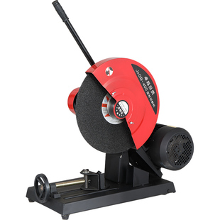 400型切割机纯铜电机3kw家用220v不锈钢材金属工业级大功率切割机