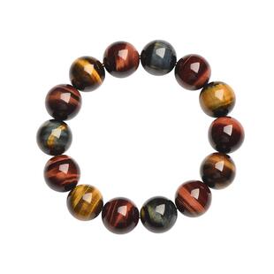 天然彩虎眼石手链红虎眼虎睛石男女蓝虎眼木变石黄虎眼猫眼石手串