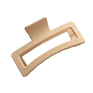 超大号抓夹长方形发量多发夹女后脑勺鲨鱼夹磨砂发卡气质盘发夹子